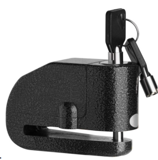Bike disc lock for motorcycle security, high-strength and anti-theft design.