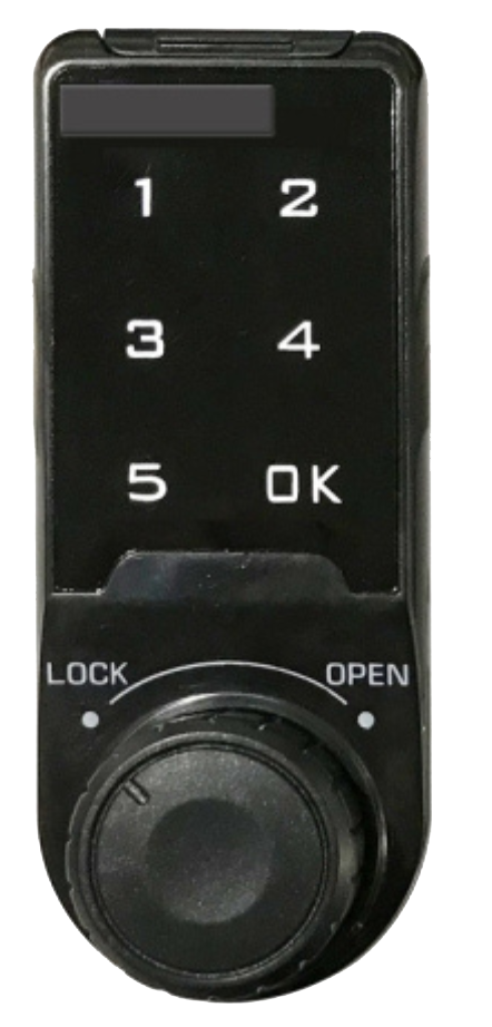 Digital Keypad Lock - Black - Kuvam