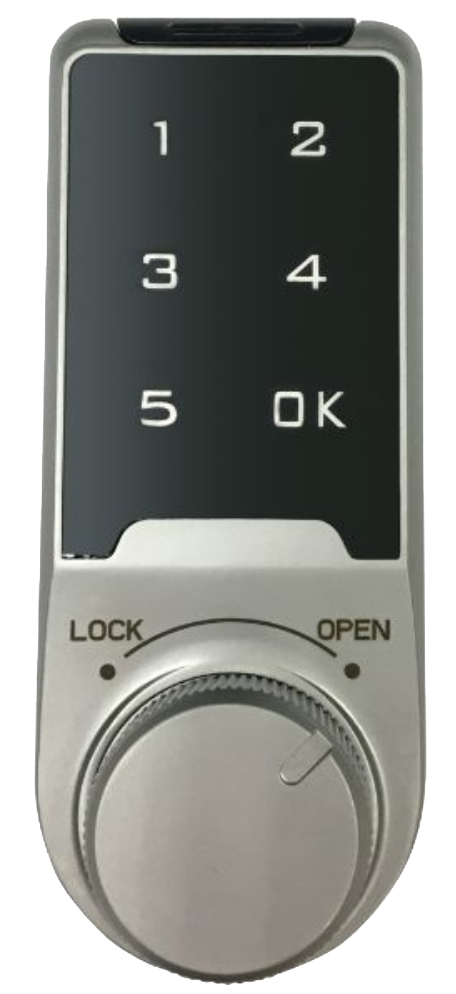 Digital Keypad Lock - Silver - Kuvam