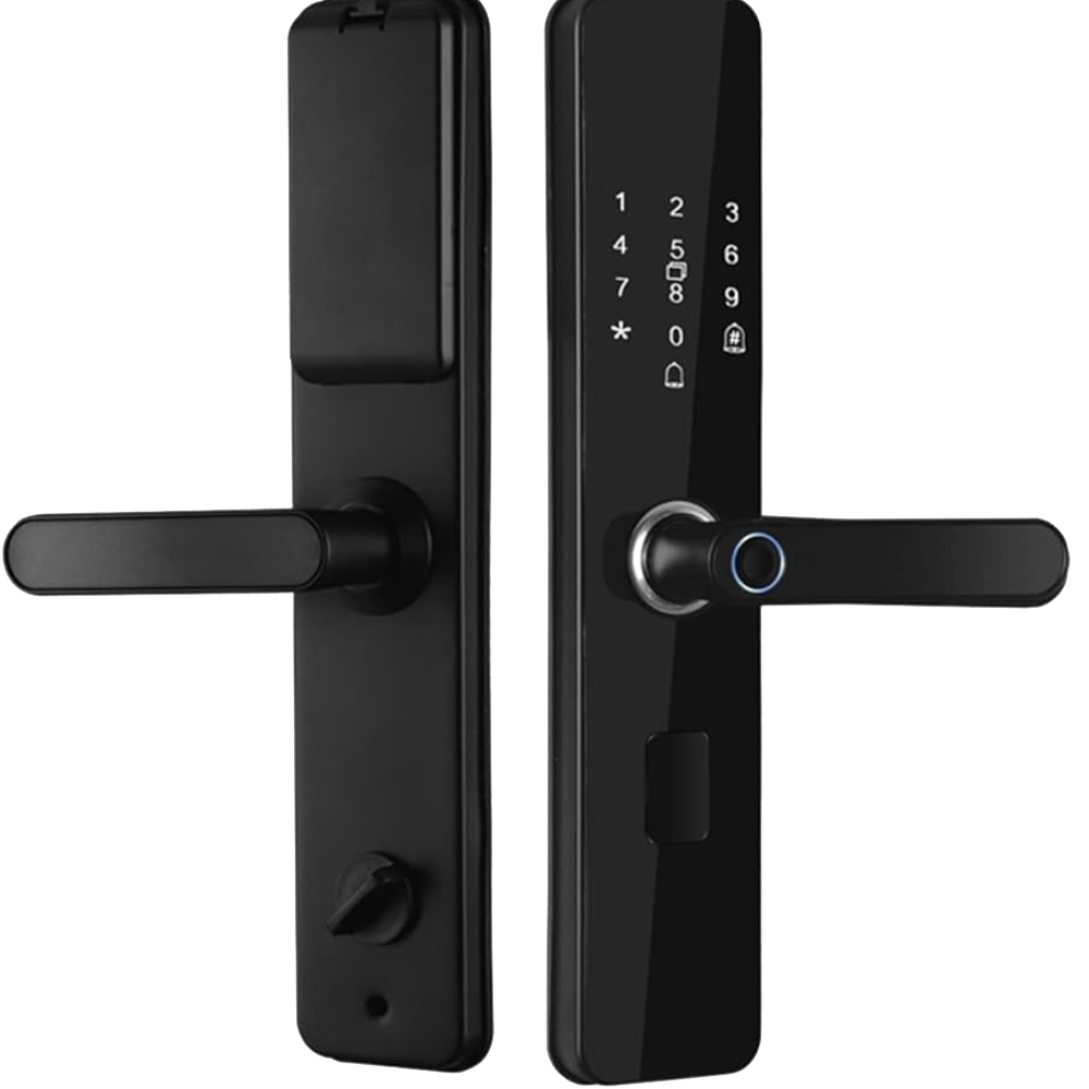 Smart Fingerprint and Keypad Door Lock 3-in-1 with electronic and biometric access features